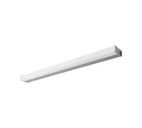 Lindby LED Applique Murale Philippa (Moderne) en Argent Métal e. a. pour Salle de bain (1 lampe,à), Luminaire salle Lampe WC