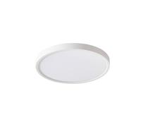 Plafonnier intelligent Deika Lindby, dimmable, blanc, Salon / Salle à manger, Matière Plastique, Moderne