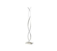 Lampadaire LED Bobi Lindby, gris, Salon / Salle à manger, Aluminium, Moderne, Lampadaire LED