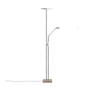 Lampadaire LED Jonne Lindby, dimmable, gris, Salon / Salle à manger, Métal, Moderne, Lampadaire LED