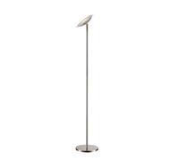 Lindby LED Lampadaire Malea à intensité variable (Moderne) en Gris Métal e. a. pour Salon & Salle manger (1 lampe,à), Sur Pied Lampe a de Sol
