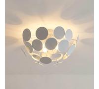 Lindby Plafonnier Kinan à intensité variable (Moderne) en Blanc e. a. pour Salon & Salle manger (à 3 lampes, E14) Luminaire Lampe Plafond Eclerage Eclairage