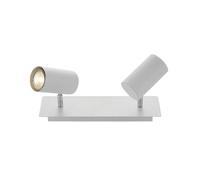 Lindby Spot Joffrey à intensité variable (Moderne) en Blanc Métal e. a. pour Salon & Salle manger (à 2 lampes, GU10) Lampe encastrable plafonnier applique