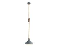 Lindby Suspension Chaby à intensité variable (Antique, Classic) en Gris Métal e. a. pour Salon & Salle manger (1 lampe,à E27) Luminaire Lampe Plafond Plafonnier