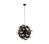 Suspension luminaire Kinan Lindby, dimmable, noir, Salon / Salle à manger, Matière Plastique, Moderne, Suspension