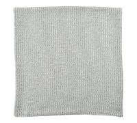 LINDER Housse de Coussin Naturelle aux CBD - Tissé et Teint en France - Motif Chevron - Style Naturel - Coloris Vert Sauge - Finition zippée - 51% Coton 28% Polyester 21% Lin - Collection Relax