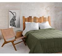LINDER Jeté de lit Vercors Coloris Olive en 230x250cm