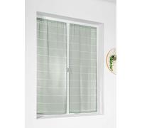 LINDER Paire de vitrages CORDELETTE vet céladon en 55x120cm, Vert Clair