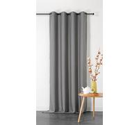 Linder Rideau Double Natte Non feu M1-135x240cm - Gris