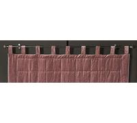 Linder tête de lit à pates Firenze Effet Velour Coloris Rose poudré en 160x70cm