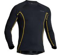 Lindstrands Dry, chemise fonctionnelle à manches longues unisexe XL Noir/Jaune Noir/Jaune