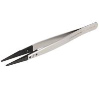 Lindström TL 2ACFR-SA antistatique (ESD) Pince brucelle ESD 2ACF plate, ronde 130 mm