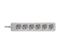 LINDY - Coupe-circuit - CA 250 V - 3500 watt - connecteurs de sortie : 6 - 1.4 m cordon - blanc