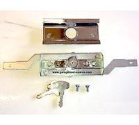 Line en acier pour volets roulants et porte de garage Plaque serrure (Rectangle)