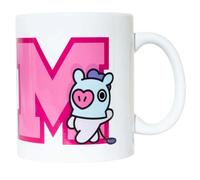 Line Friends BT21 Mug en Céramique Capacité 300ml Design Mystery Dancer MANG BT21 Blanc