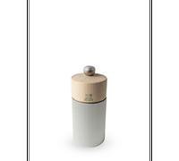Peugeot Moulin à sel Line Aluminium 12 cm Bois/Aluminium Naturel