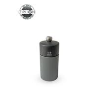 Line Moulin À Sel Manuel En Bois Et Aluminium, Carbone, 12 Cm - 4,75