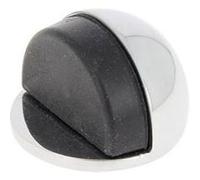 LINEA BERTOMANI Butée de porte à fixer au sol CHRISLIGNE alu chromé, L.4 x H.3 x l.4 cm Chromé G