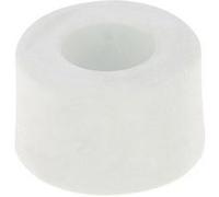 LINEA BERTOMANI Butée de porte à visser CHRISLIGNE Bu170/25/5w poli blanc Diam.4 x H.2.5 cm Blanc G