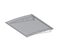 Linea Garden Friend P1327015, Auvent Aluminium Sun, Gris