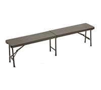 Linea Garden Friend P1714195, Banc rectangulaire Pliable Chef Noyer