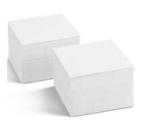 Linen-Feel Lot de 100 serviettes de cocktail blanches en tissu doux et absorbantes pour restaurant, bar, café ou événement Blanc