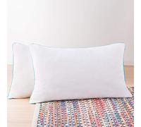 Linenspa 40 x 70 cm Oreiller en flocons de mousse à mémoire de forme - paquet de 2