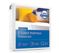 Linenspa Protège-Matelas en Tissu Lisse, 100% imperméable, hypoallergénique, Protection de Surface, sans Vinyle.