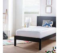 LINENSPA Protège-Matelas imperméable | 86,4 x 132,1 cm | Très Absorbant, Lavable en Machine, matelassé | Convient pour lit Double et Grand lit, Blanc