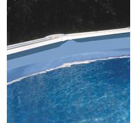 Liner 0,4 bleu uni piscine ronde Diam. Ø4,60m x h1,32m