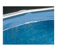 Gre Liner PVC imperméable Piscine Ovale 610x375x120 cm Bleu Accroche