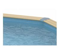 Ubbink Liner pour piscine bois Azura 400 x 610 x 120 cm Bleu