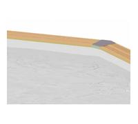 Liner Ubbink Ã?430 x H120cm 75/100ème coloris gris
