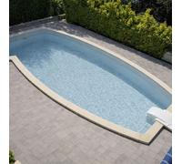 Liner 75/100ème Desjoyaux Ovaline Standard : 6 x 3 m