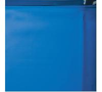Liner piscine Gré ronde Ø350 x H.120 cm - Rail d'accroche - Bleu