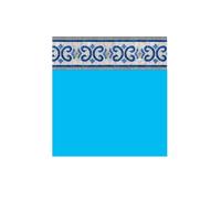 Liner Piscine 75/100 Bleu foncé frise Oxford 5.00 x 3.00m H1.20m