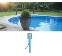 Liner piscine acier ronde - Overlap : 5.40 à 5.60 m - h 1.22 m - 1.32m