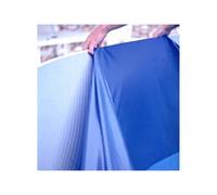 Liner piscine hors sol ronde uni bleu