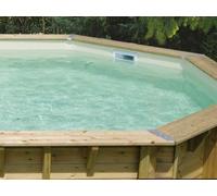 Liner piscine hors-sol Ubbink 300x490xH120cm 75/100ème coloris beige
