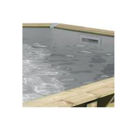 Liner piscine Ubbink Océa Ø580 x H.130 cm - Gris