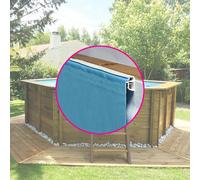 Liner pour piscine bois Sunbay hexagonale - Vanille Premium - 4,12 x h1,19m