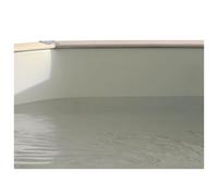 Liner piscine Ubbink Azura rectangulaire 200x400x126cm 75/100ème Beige