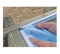 Liner bleu piscine Sunbay CANELLE & MALIBU 551 x 351 x H.119 cm