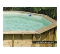 Ubbink Liner piscine Linéa 800 x 500 x H.140 cm Beige