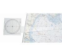 Linex 100413017 nautischer Traceur, cours Règle la Navigation sur cartes de navigation