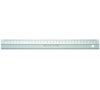 Linex 100413070 1930 m series super-règle transparente - 30 cm-graduation en mm, aluminium avec préhension douce et antidérapante, zeichenkante schneidekante alu