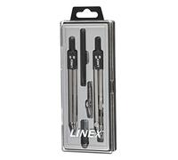 Linex 100552549 Kit de 4 jardinières avec articulation Genouillère Plume + Support de Menthe et Compas