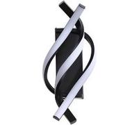 LINFE Applique murale d'intérieur à LED, 22 W, applique murale moderne et créative - noir-Lumière blanche noir-Lumière blanche G