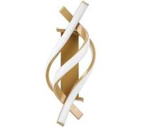 LINFE Applique murale d'intérieur à LED, 22 W, applique murale moderne et créative - or-Lumière blanche or-Lumière blanche G