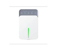 LINFE Déshumidificateur, absorption d'humidité et séchage, rappel de réservoir plein, lumière de nuit, minuterie, fonctionnement silencieux - blanc Blanc G